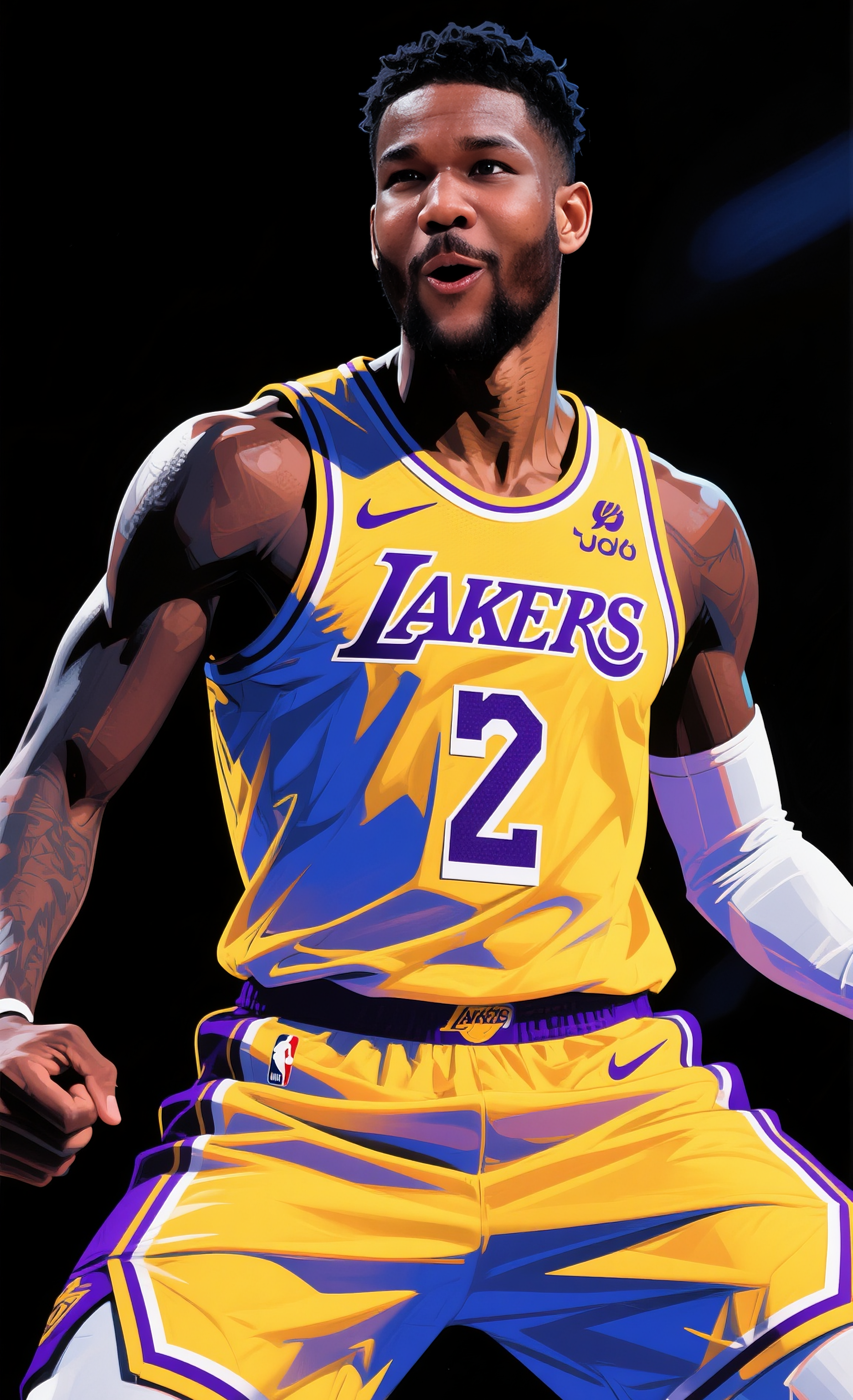 艾顿更新社媒：开拓者永远在我心中，湖人我准备好了&amp;amp;我们开干吧！