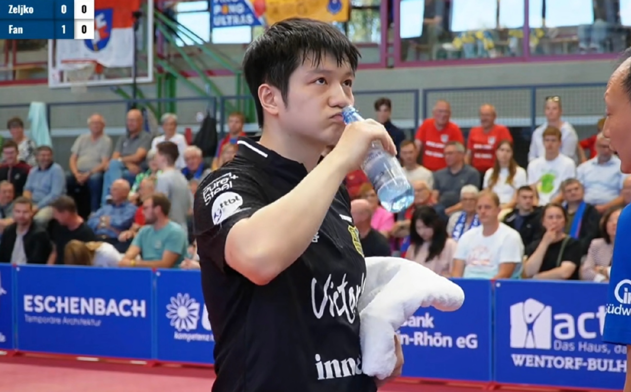 德甲乒乓球：樊振东独砍2分，携弗朗西斯卡率萨尔布吕肯取得首胜