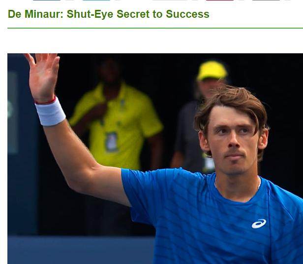 体育娱乐-德米纳尔杀入多伦多决赛 突破秘诀：午睡才是王道