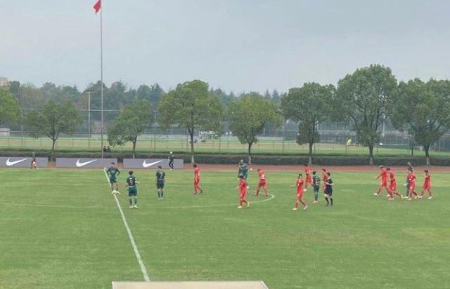 赛事直播-U22国足热身2比0取胜浙江队 对手：这帮球员太能跑